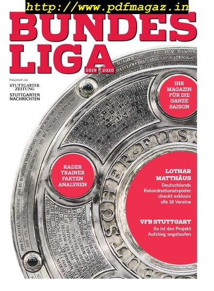 Bundesliga – August 2019 Cover