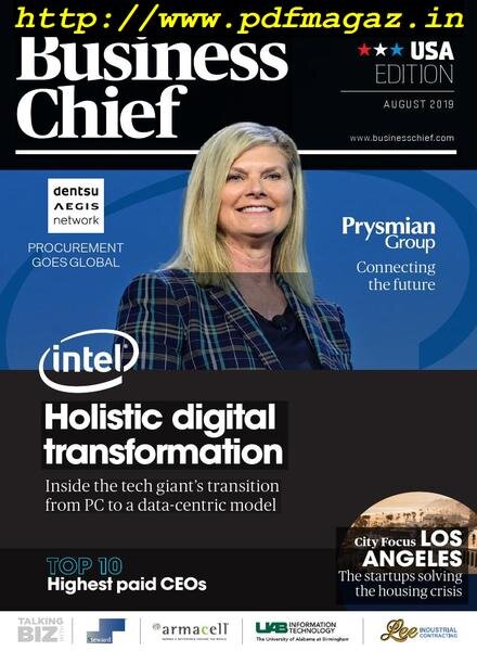 Business Chief USA – August 2019 Cover