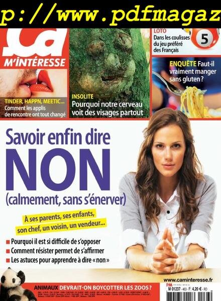 ca M’Interesse – Septembre 2019 Cover