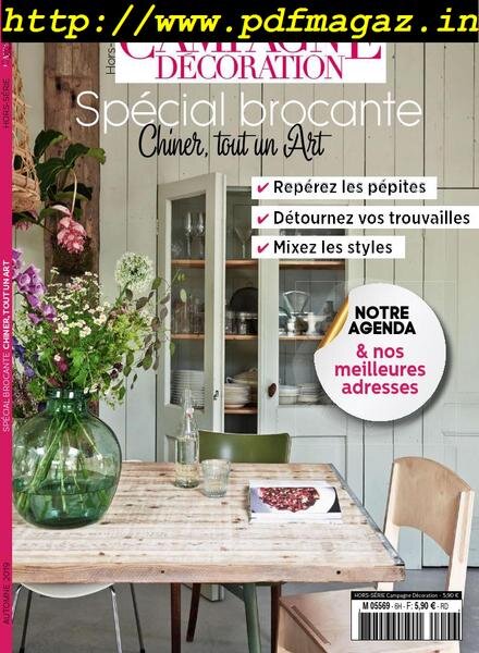 Campagne Decoration – Hors-Serie – aout 2019 Cover