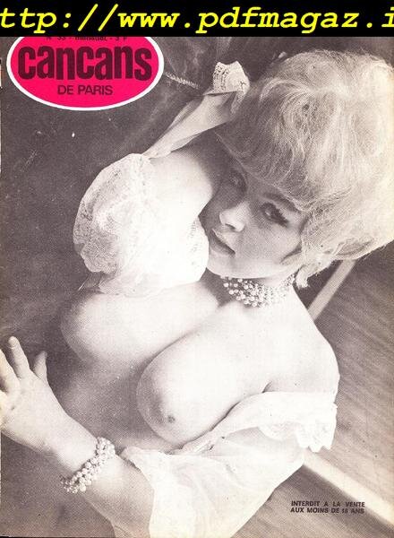Cancans de Paris – 33 (1968 – 04) Cover