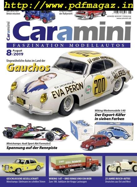 Caramini – August 2019 Cover