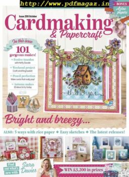 Cardmaking & Papercraft – October 2019