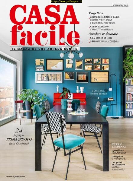 CasaFacile – settembre 2019 Cover