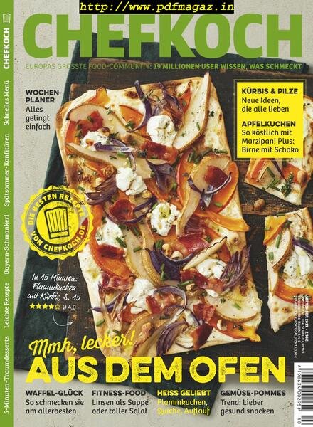 Chefkoch – Oktober 2019 Cover