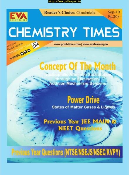 Chemistry Times – September 2019 Cover
