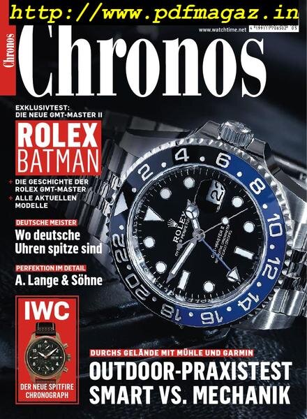Chronos – September 2019 Cover