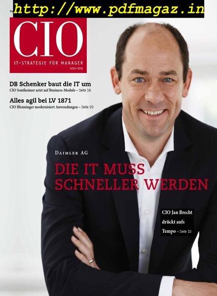 CIO – August 2019 Cover