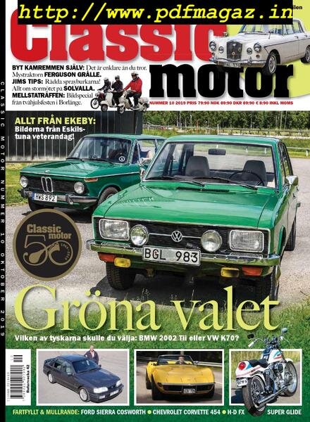 Classic Motor – oktober 2019 Cover