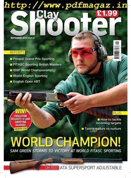 Clay Shooter – September 2019 Cover