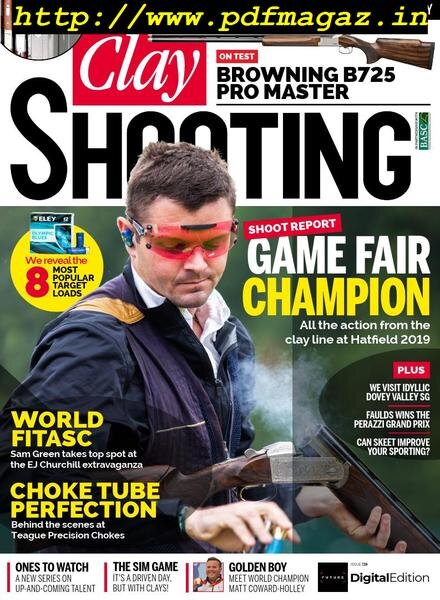 Clay Shooting – September 2019 Cover