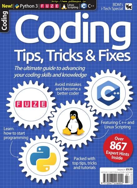 Coding Tips, Tricks & Fixes – August 2019 Cover