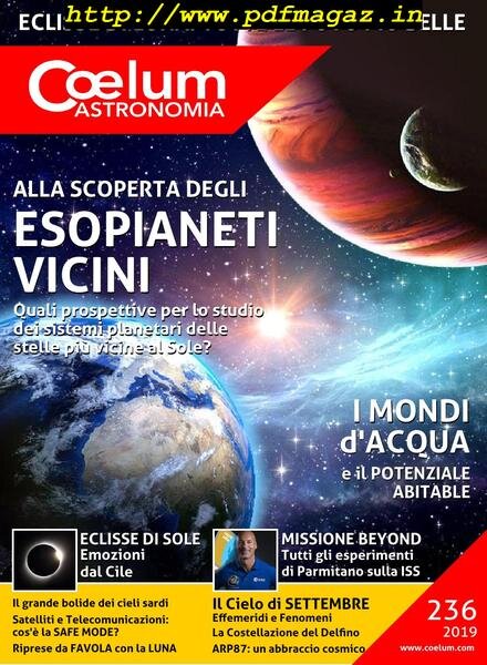 Coelum Astronomia – Numero 236, 2019 Cover