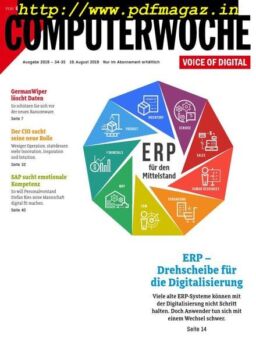 Computerwoche – 19 August 2019