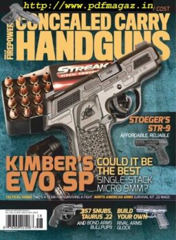 Concealed Carry Handguns – August 2019