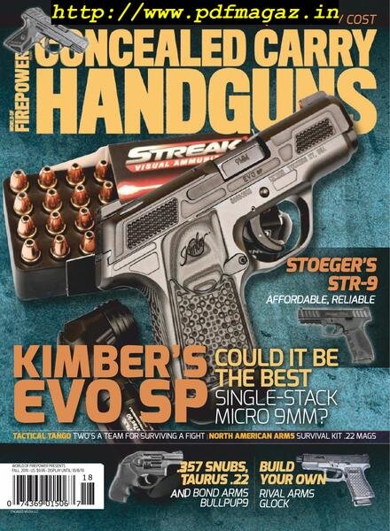 Concealed Carry Handguns – August 2019 Cover