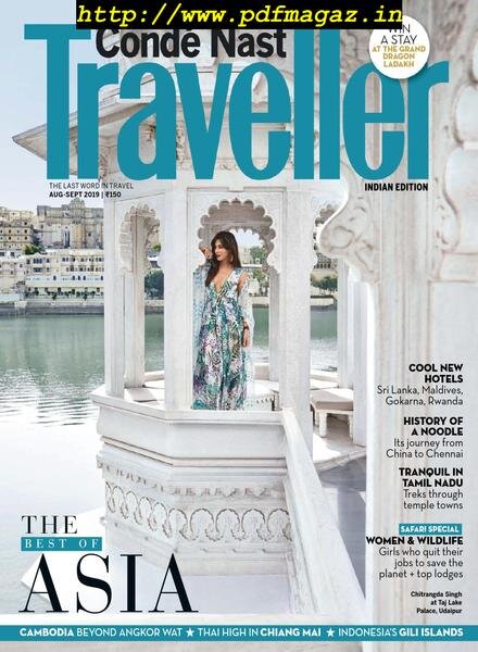 Conde Nast Traveller India – August-September 2019 Cover