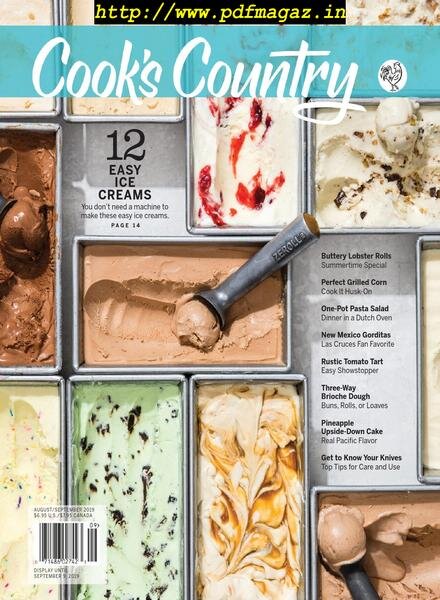 Cook’s Country – August 2019 Cover
