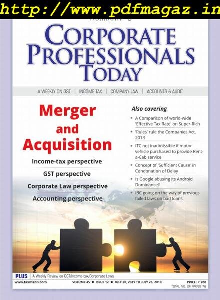 Corporate Professional Today – July 20, 2019 Cover