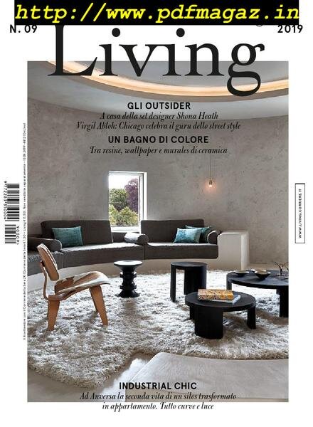Corriere della Sera Living – settembre 2019 Cover