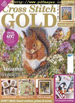Cross Stitch Gold – August 2019