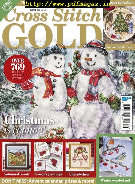 Cross Stitch Gold – October 2019 Cover