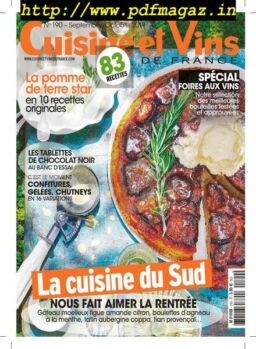 Cuisine et Vins de France – octobre 2019
