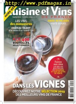 Cuisine et Vins de France – septembre 2019