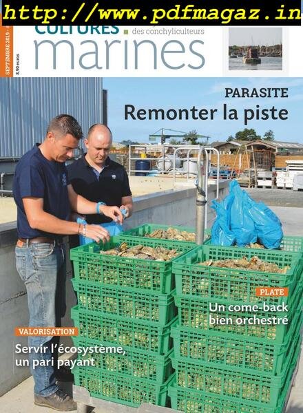 Cultures Marines – 01 septembre 2019 Cover
