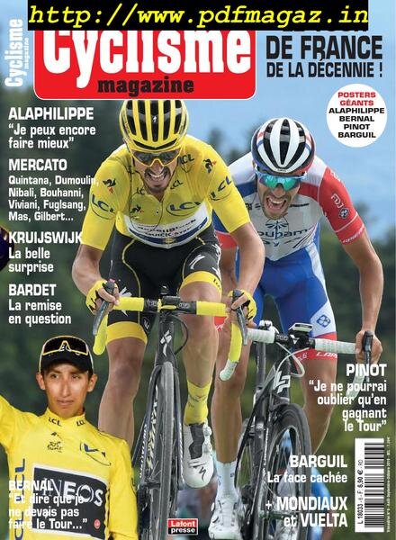 Cyclisme Magazine – septembre 2019 Cover