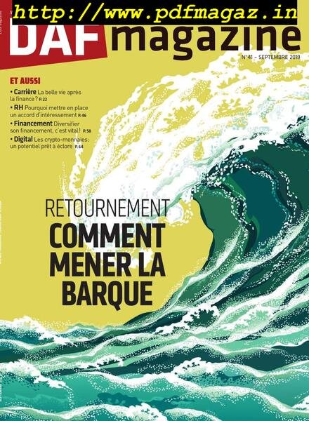 DAF magazine – septembre 2019 Cover