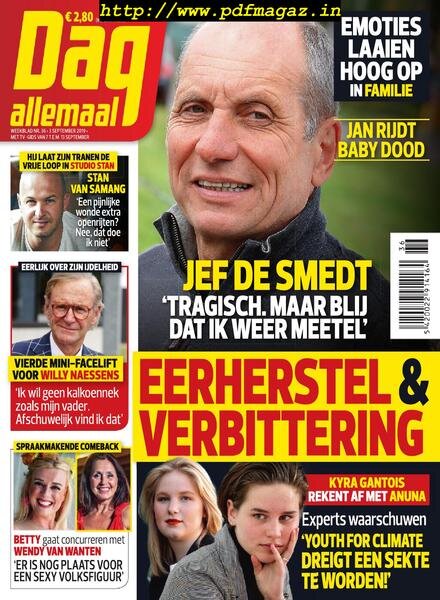 Dag Allemaal – 03 september 2019 Cover