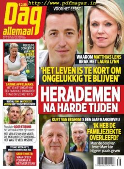 Dag Allemaal – 17 september 2019