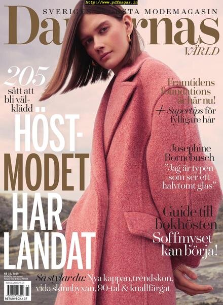 Damernas Varld – 22 augusti 2019 Cover