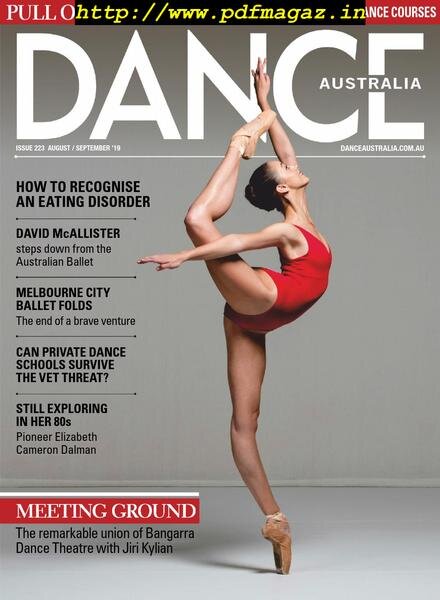 Dance Australia – August 2019 Cover