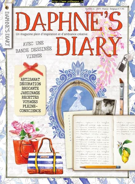 Daphne’s Diary Francais – aout 2019 Cover