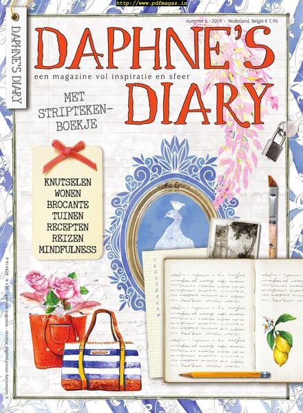 Daphne’s Diary Nederlands – augustus 2019 Cover