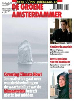 De Groene Amsterdammer – 20 september 2019