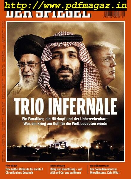 Der Spiegel – 21 September 2019 Cover