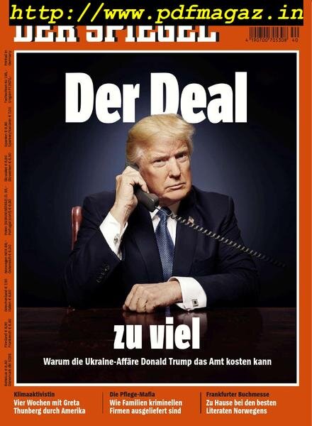 Der Spiegel – 28 September 2019 Cover