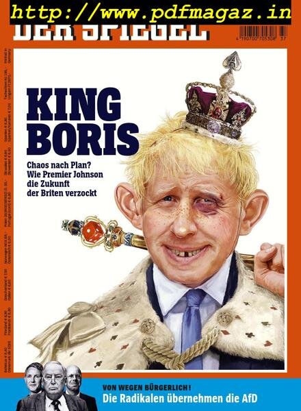 Der Spiegel – 7 September 2019 Cover