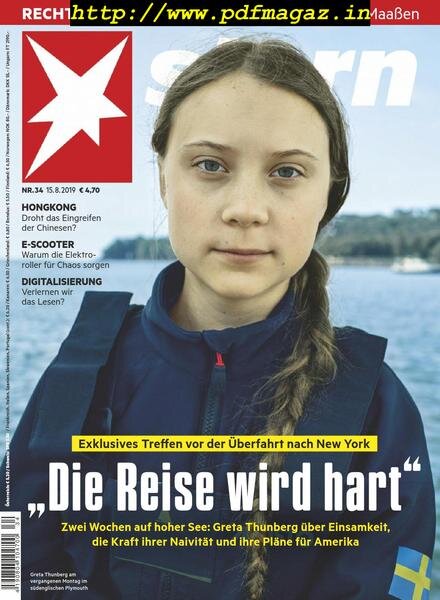 Der Stern – 15 August 2019 Cover