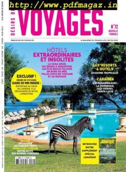 Desirs de Voyages – aout 2019