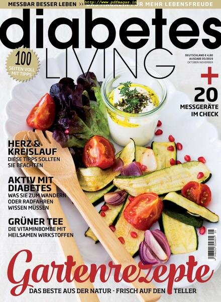 Diabetes Living Germany – Oktober 2019 Cover