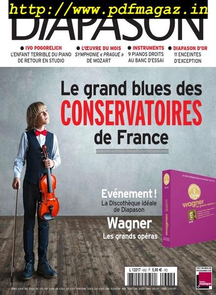 Diapason – septembre 2019 Cover