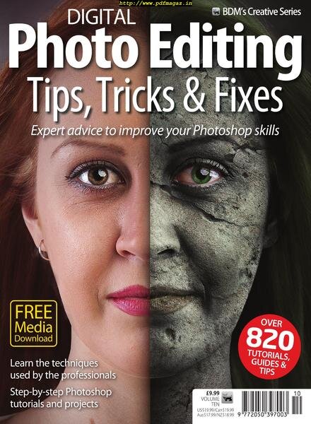 Digital Photo Editing Tips, Tricks and Fixes – September 2019 Cover