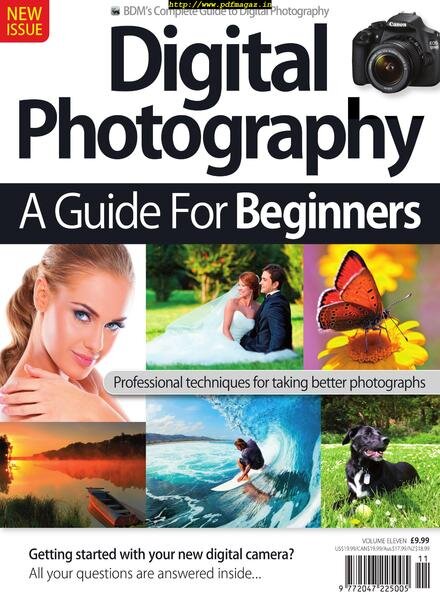 Digital Photography A Guide for Beginners – August 2019 Cover