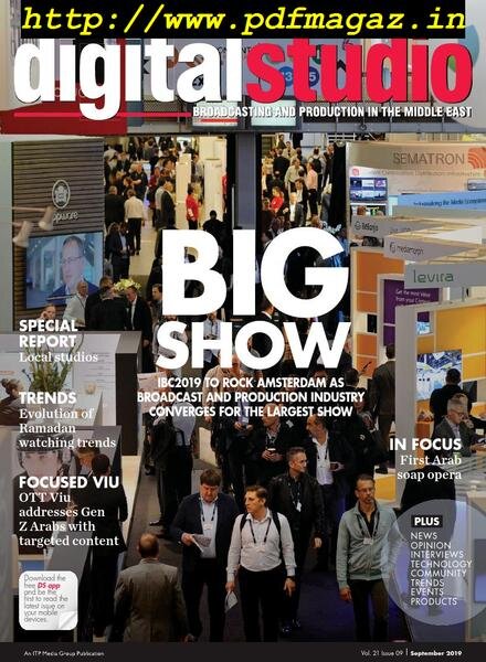 Digital Studio Middle East – September 2019 Cover