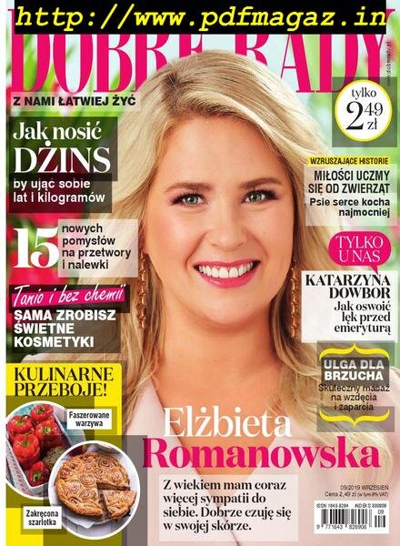 Dobre Rady – Wrzesien 2019 Cover