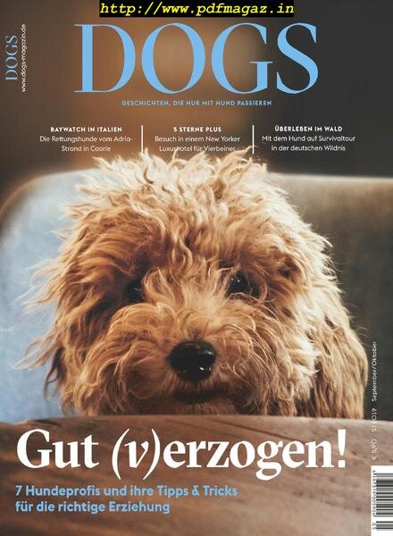 Dogs – September 2019 Cover